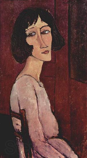 Amedeo Modigliani Portrat der Magherita France oil painting art